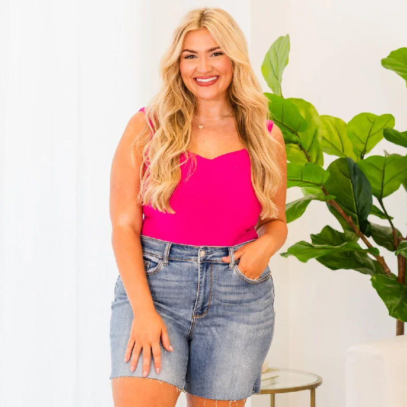 Casual And Casual Judy Blue: Got Me Going Shorts, Medium Wash